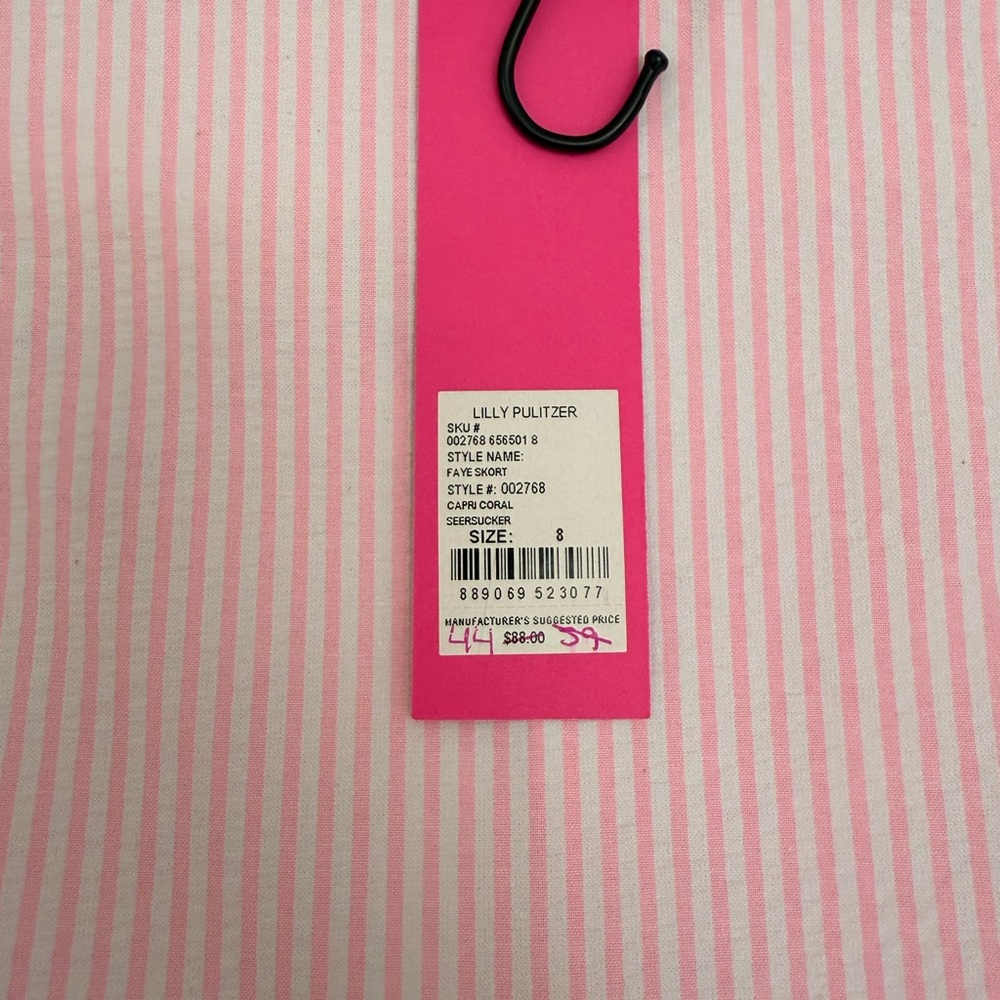 Brand New Lilly Pulitzer Faye Skort/Shorts - Size 8 - Picture 2 of 3
